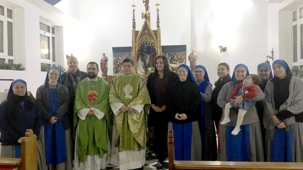 Read more about the article الانضمام الرسمي للسيدة رنا الاطرش في الرتبة العلمانية الثالثة في بيت لحم