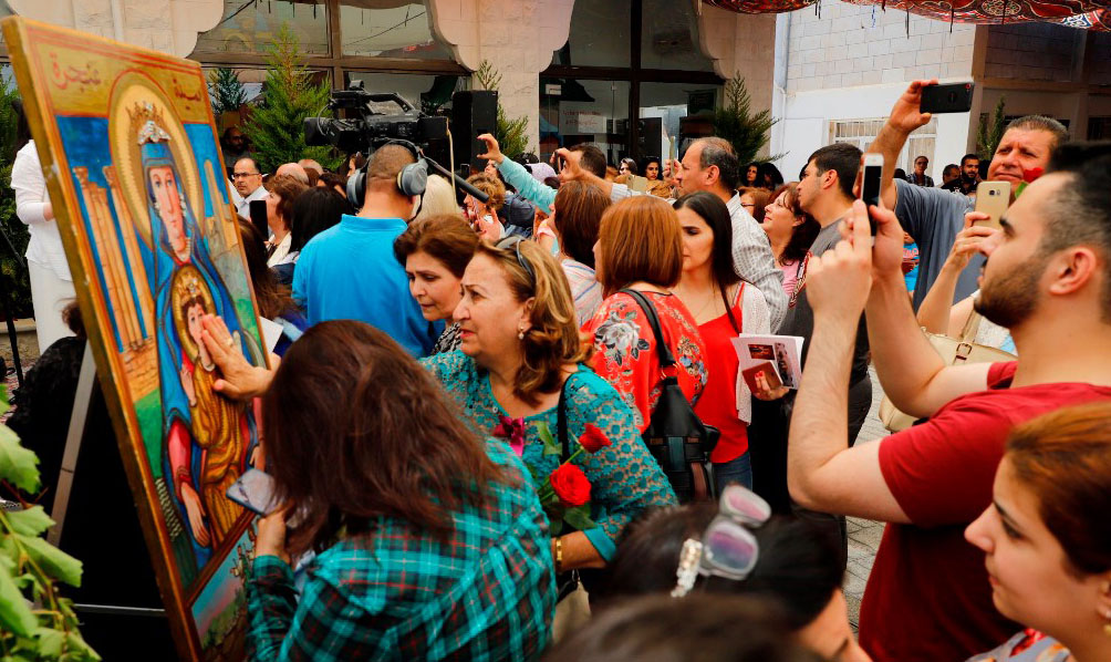 Read more about the article عيد سيدة الجبل، عنجرة – الاردن