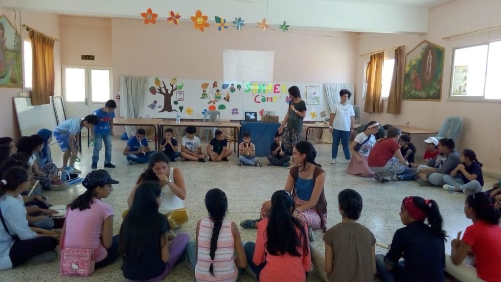 Read more about the article المدرسة الصيفية في عنجرة – الاردن