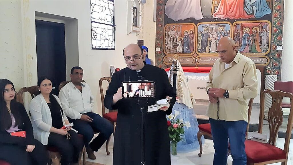 Read more about the article أوراتوريو القديس يوسف في غزة خلال شهر ايار ، شهر مريم ، 2020