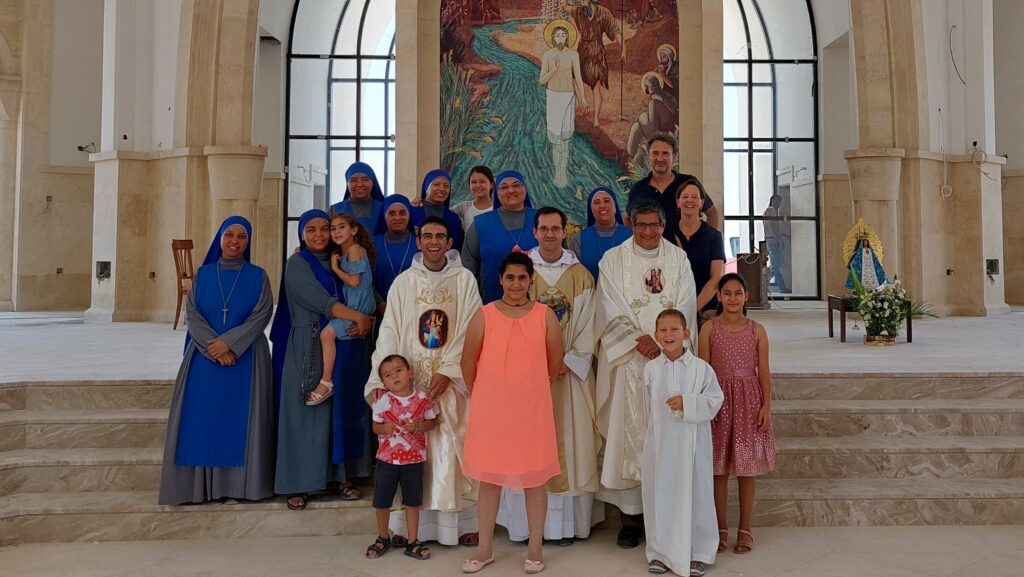 You are currently viewing احتفالنا بعيد التجلي كرهبنة في الاردن