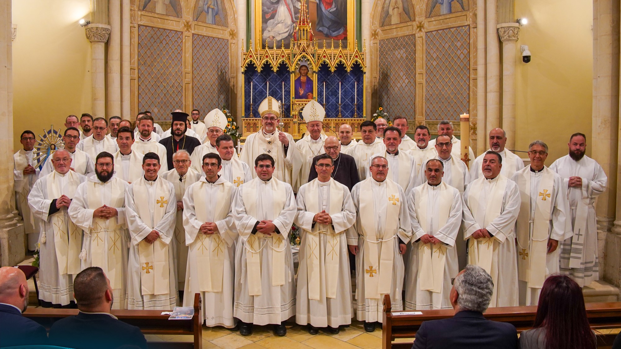 Celebración Del Aniversario Del Instituto Del Verbo Encarnado Y De Su Presencia En Tierra Santa