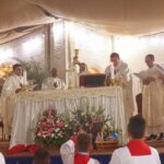 احتفال رائع عشية عيد سيدة الجبل في عنجرة